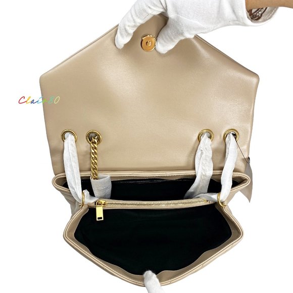 Saint Laurent Medium Monogram Loulou Leather Bag - Picture 7 of 11